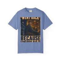 color:Washed Denim | Went Back Because Somebody Had To — Washed Denim front view