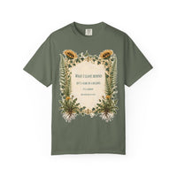 color:Moss | What I Leave Behind Is a Person Who Knows How to Stand — Moss front view