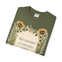 color:Hemp | What I Leave Behind Is a Person Who Knows How to Stand — Hemp folded view