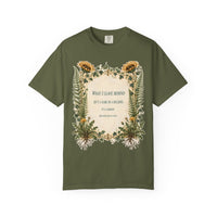 color:Hemp | What I Leave Behind Is a Person Who Knows How to Stand — Hemp front view