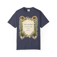 color:Denim | What I Leave Behind Is a Person Who Knows How to Stand — Denim front view