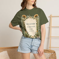 color:Hemp | What I Leave Behind Is a Person Who Knows How to Stand — Hemp lifestyle view