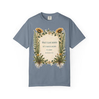 color:Blue Jean | What I Leave Behind Is a Person Who Knows How to Stand — Blue Jean front view
