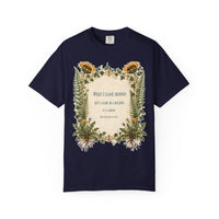 color:True Navy | What I Leave Behind Is a Person Who Knows How to Stand — True Navy front view