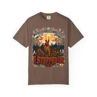 color:Espresso | When Everyone Else Walked Out, I Stepped Up — Espresso front view