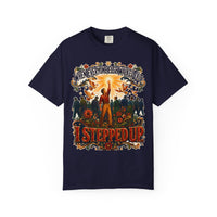 color:True Navy | When Everyone Else Walked Out, I Stepped Up — True Navy front view