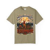 color:Khaki | When Everyone Else Walked Out, I Stepped Up — Khaki front view