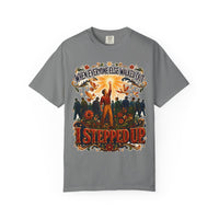 color:Grey | When Everyone Else Walked Out, I Stepped Up — Grey front view