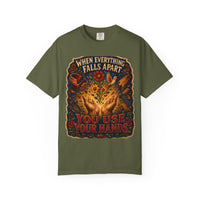 color:Hemp | When Everything Falls Apart, You Use Your Hands — Hemp front view