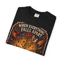 color:Black | When Everything Falls Apart, You Use Your Hands — Black folded view