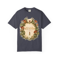 color:Navy | Whoever Finds This, Build Something — Navy front view