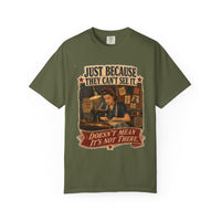 color:Hemp | Just Because They Can't See It — Hemp front view