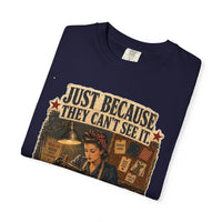 color:True Navy | Just Because They Can't See It — True Navy folded view