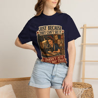 color:True Navy | Just Because They Can't See It — True Navy lifestyle view