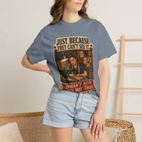 color:Blue Jean | Just Because They Can't See It — Blue Jean lifestyle view
