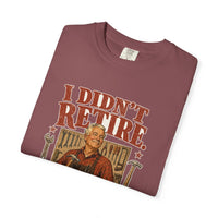 color:Brick | I Didn't Retire — Brick folded view