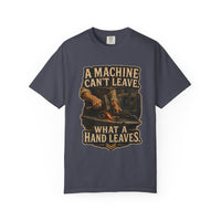 color:Navy | A Machine Can't Leave — Navy front view