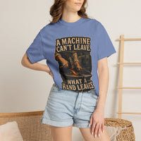 color:Washed Denim | A Machine Can't Leave — Washed Denim folded view