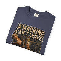 color:Denim | A Machine Can't Leave — Denim lifestyle view