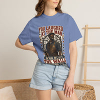 color:Washed Denim | You Laughed at the Man Who Built the Walls — Washed Denim lifestyle view