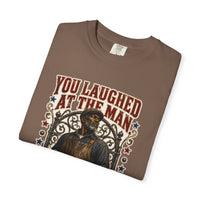 color:Espresso | You Laughed at the Man Who Built the Walls — Espresso folded view