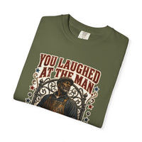 color:Hemp | You Laughed at the Man Who Built the Walls — Hemp folded view