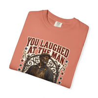 color:Terracotta | You Laughed at the Man Who Built the Walls — Terracotta folded view