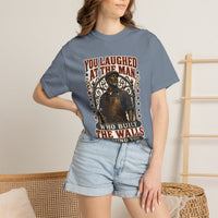 color:Blue Jean | You Laughed at the Man Who Built the Walls — Blue Jean lifestyle view