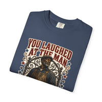 color:Midnight | You Laughed at the Man Who Built the Walls — Midnight folded view