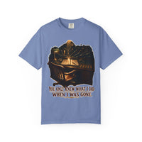 color:Washed Denim | You Only Knew What I Did When I Was Gone — Washed Denim front view